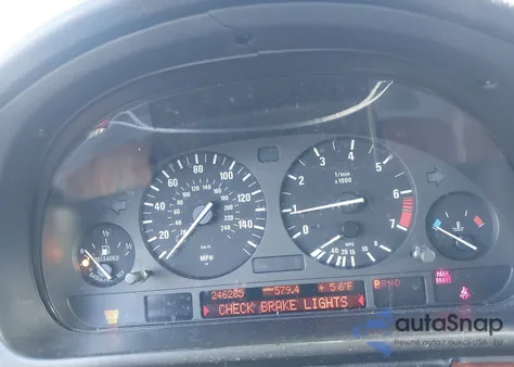 2002 BMW 525Ia from USA, damaged, VIN WBADT43462GY44260